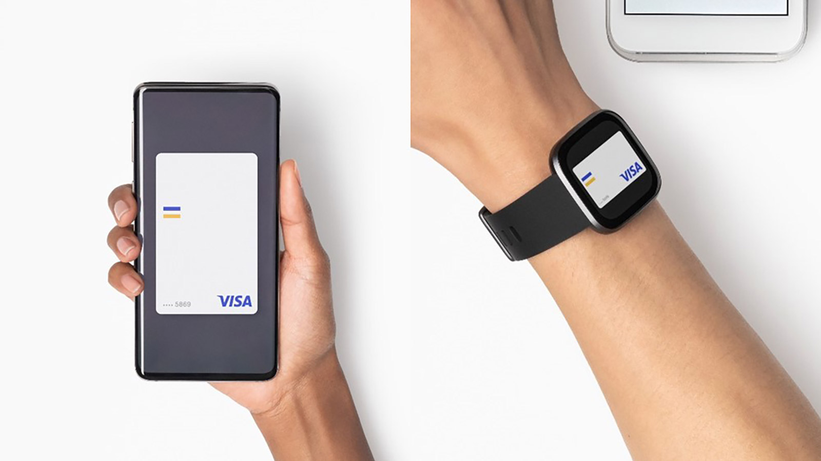 Visa on smart phone and smart watch